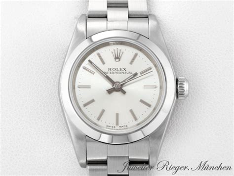 rolex oyster perpetual stahl automatik damen uhr gebraucht|rolex oyster perpetual lady.